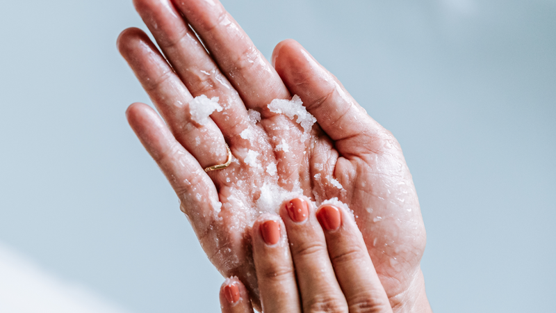 Scrubben houdt je huid gezond