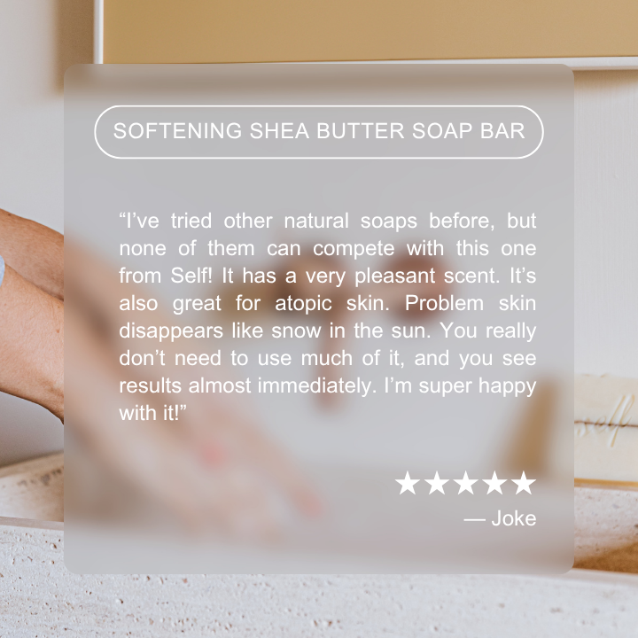 SOFTENING SHEA BUTTER SOAP BAR