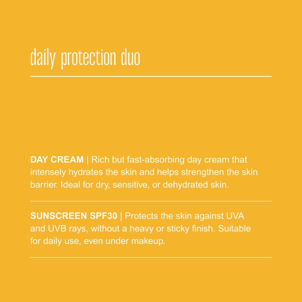 DAILY PROTECTION DUO - Crème de jour & Protection solaire