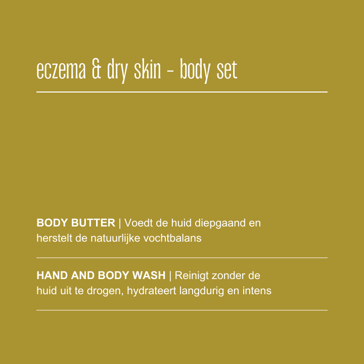 BODY — ECZEMA & DRY SKIN - with free facial mask